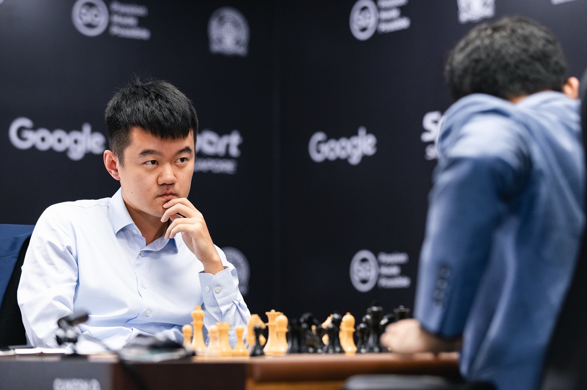 Match por el título mundial de ajedrez: Ding no quiso complicaciones (II)