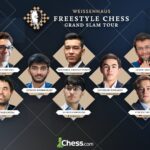 Caruana y Sindarov lideran el Grand Slam de ajedrez freestyle en Weissenhaus