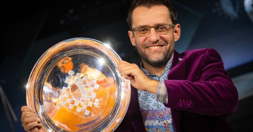 Levon Aronian brilló en el Grand Slam de Ajedrez Freestyle en Las Vegas