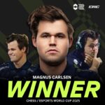 Magnus El Inevitable añadió otro trofeo a su palmarés: ¡campeón de la Esports World Cup!
