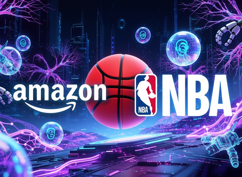 La inteligencia artificial llega oficialmente a las canchas de la NBA de la mano de Amazon Web Services. ¿Cuánto impactará en el juego?