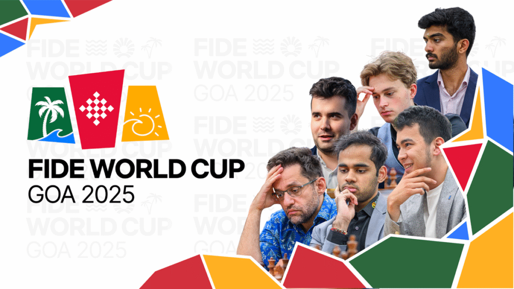 Conoce aquí los resultados de la Copa Mundial de la FIDE 2025, un evento que reúne a 206 jugadores de más de 80 países, en Goa