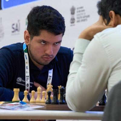 José Martínez sigue asombrando en la Copa Mundial de ajedrez en Goa