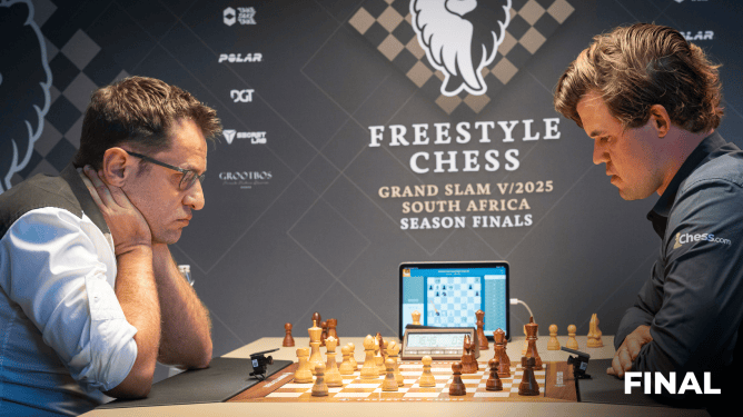 Levon Aronian se consagra en el Grand Slam de ajedrez freestyle en Sudáfrica