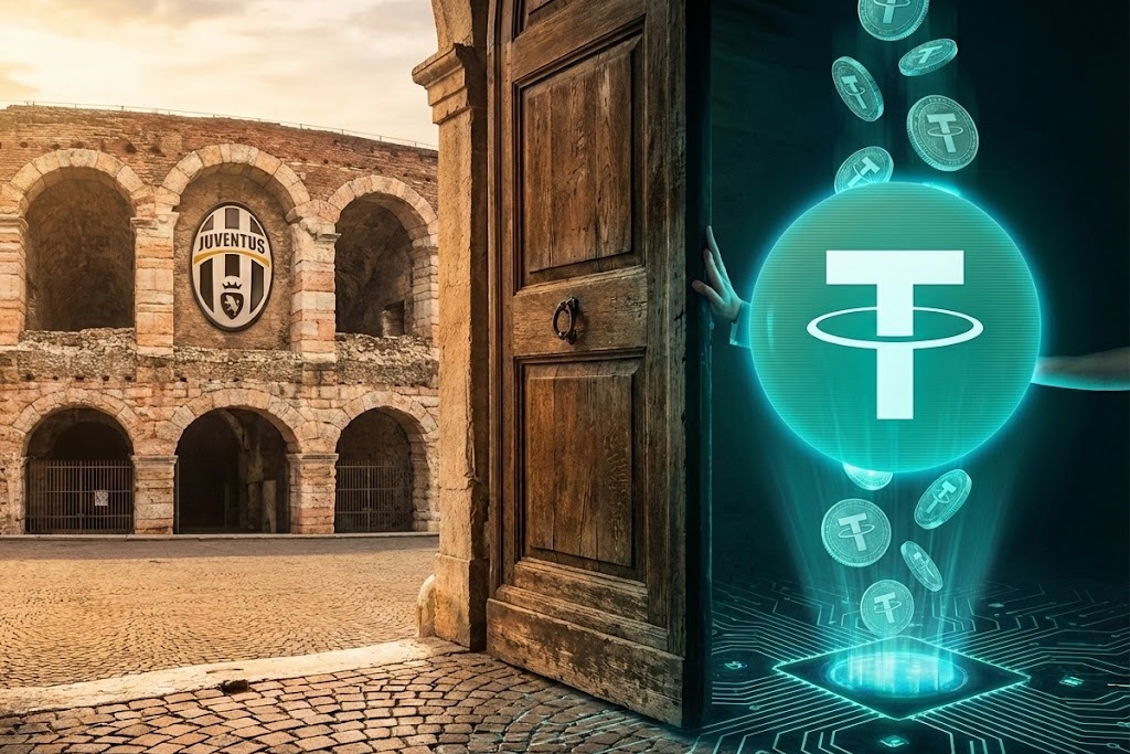 La Juventus rechazó una oferta millonaria de Tether para vender el club. Análisis del choque entre el poder cripto y la tradición del fútbol italiano.