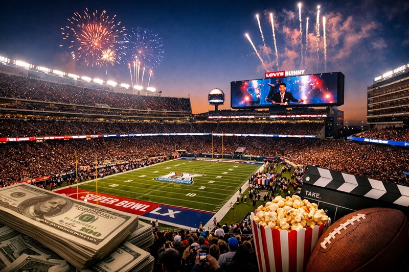 Mientras existan empresas dispuestas a pagar 10 millones por medio minuto, el Super Bowl seguirá siendo el negocio publicitario más caro —y deseado— del deporte mundial