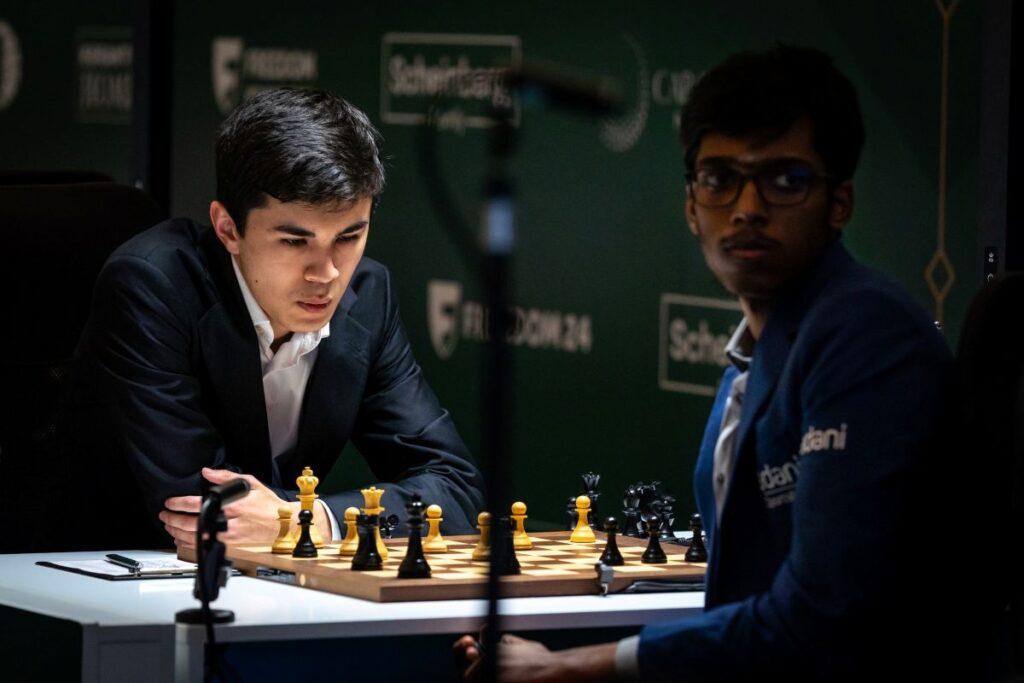 En la décima ronda del Torneo de Candidatos 2026, Sindarov derrotó a Pragg, sumó su sexta victoria y amplió a dos puntos su ventaja sobre Giri