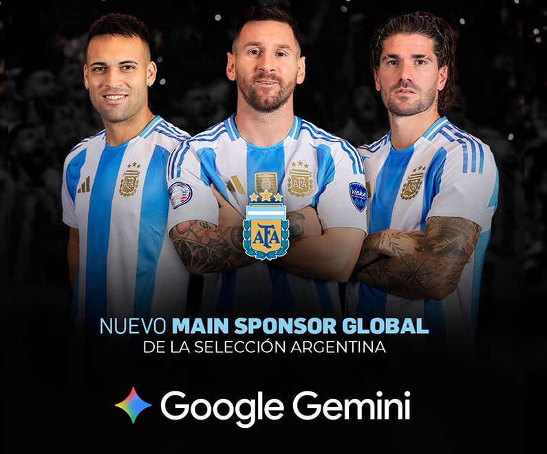 Google Gemini entra al Mundial 2026 junto a la Selección Argentina: IA para análisis táctico, prevención de lesiones y una nueva experiencia para los fanáticos