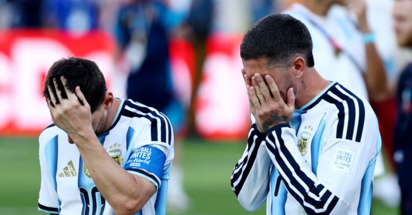 El último baile de Messi terminó en silencio
