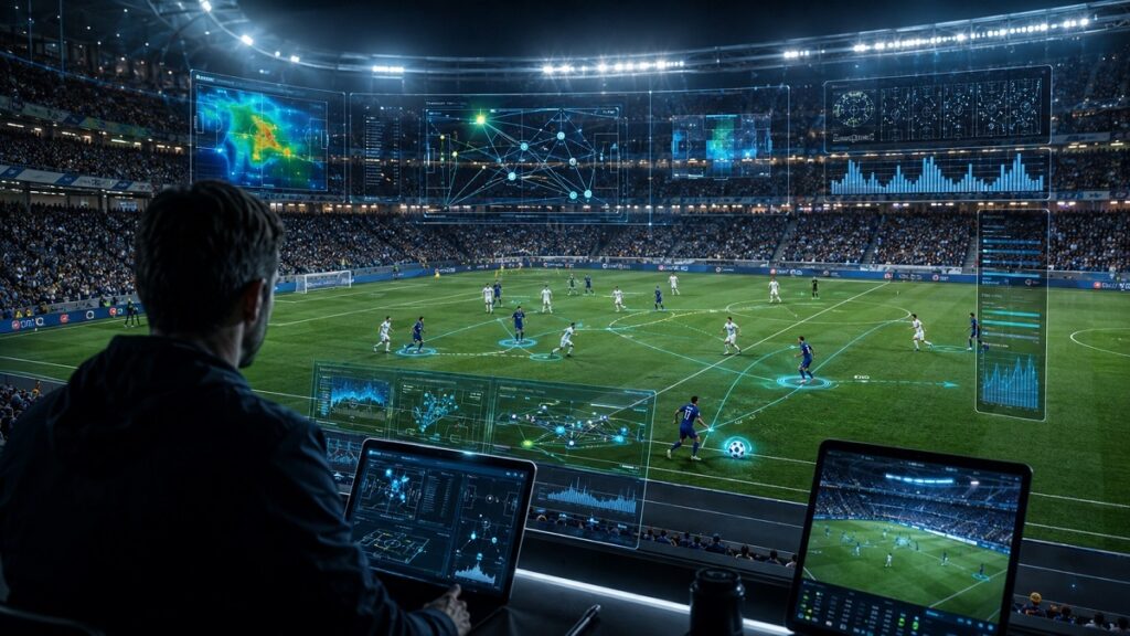 El big data transforma el fútbol con análisis de jugadores, scouting e inteligencia artificial.