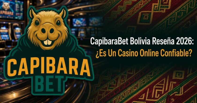 CapibaraBet Bolivia Reseña 2026: ¿es un casino online confiable?